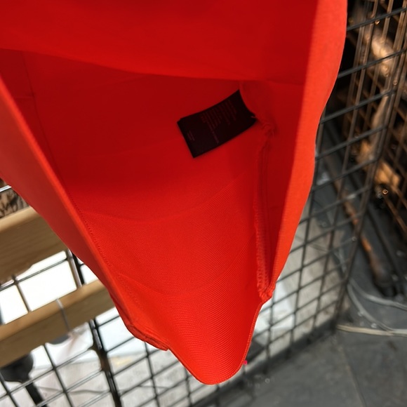 NWT,Bebe Classic Bandage V-Neck Midi Dress,cherry - Picture 12 of 17